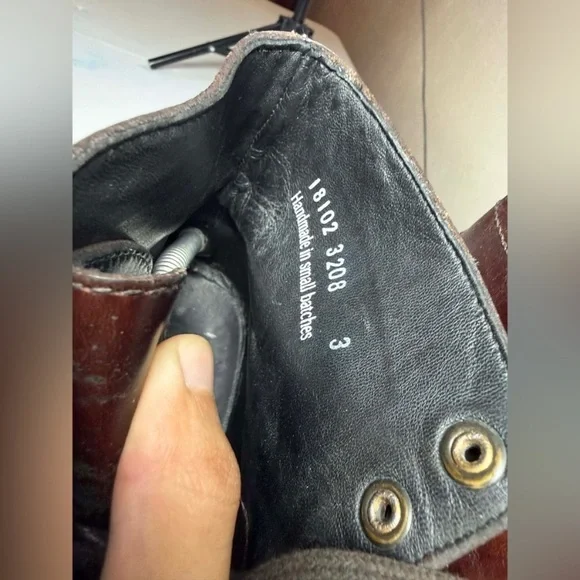 Thursday Boot Co. Captain Boots Mens Size 10.5 Brown Leather Cap Toe Casual - Picture 7 of 13